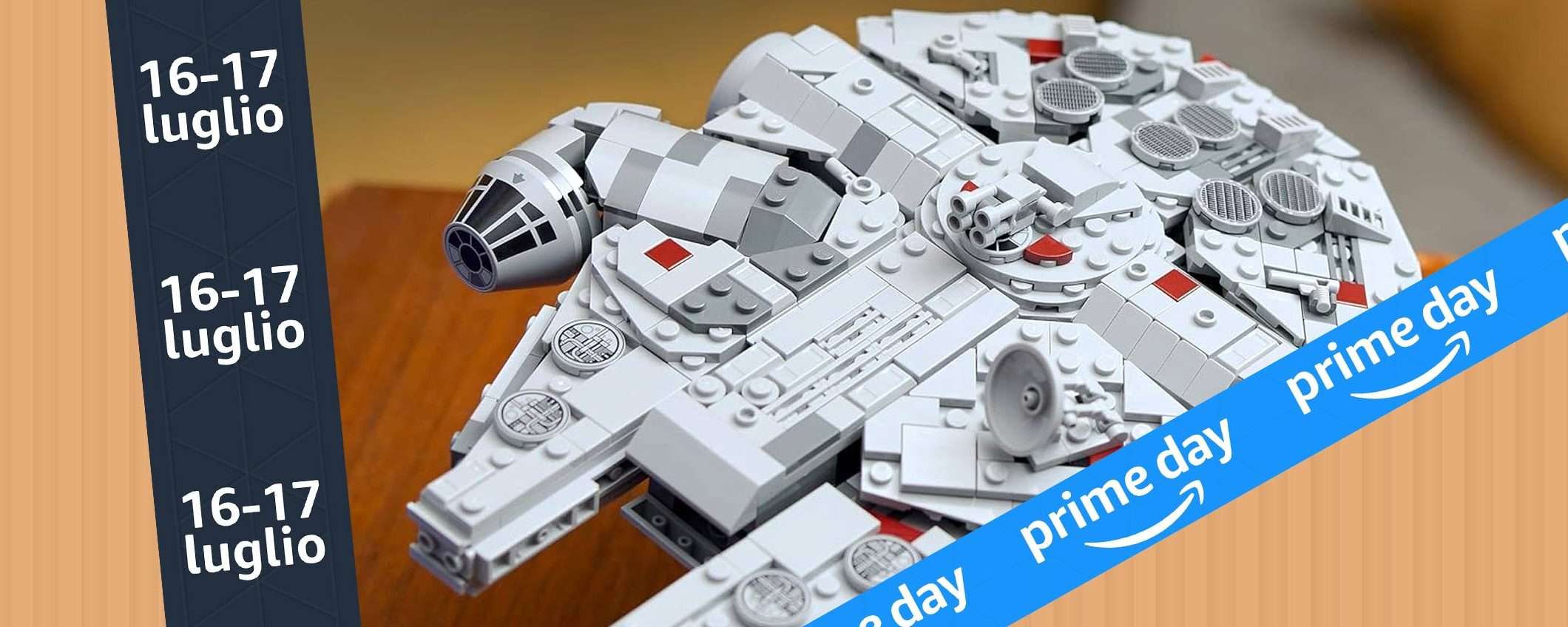 Prime Day e LEGO Millenium Falcon: PREZZO IN PICCHIATA