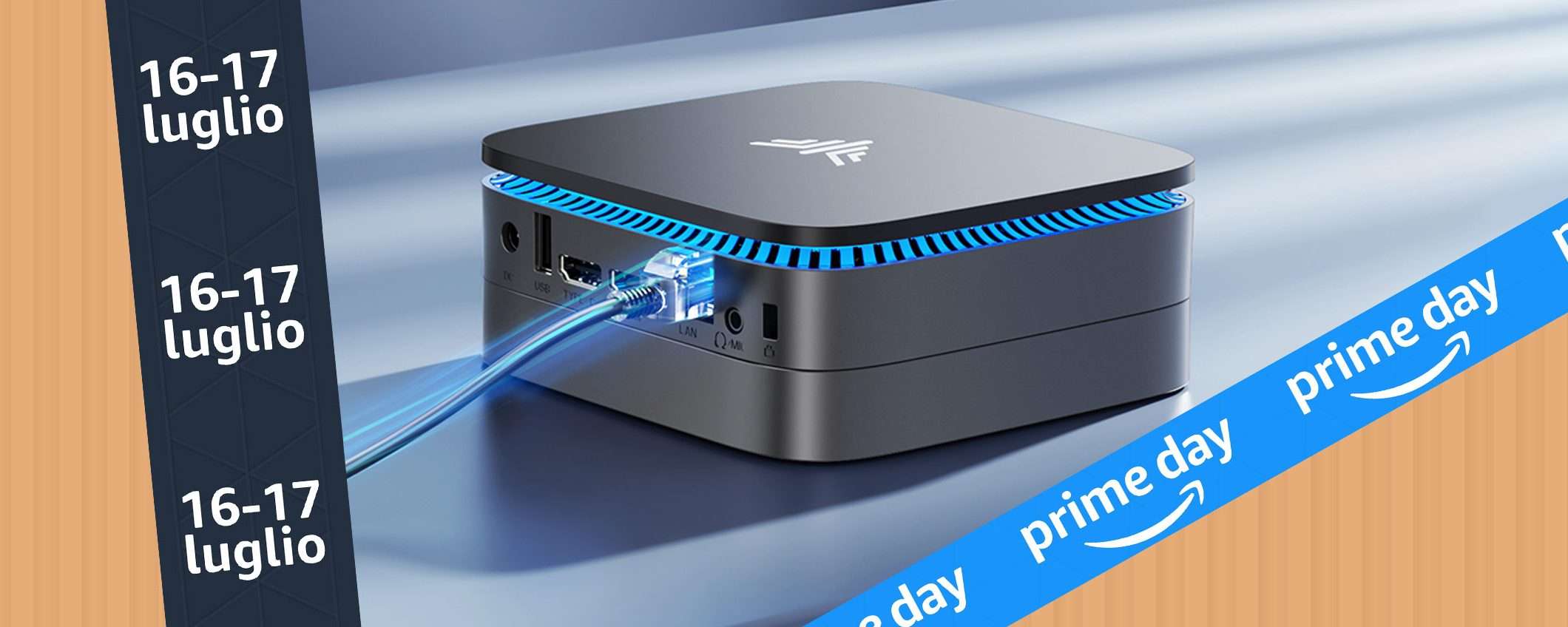 Mini PC per lavoro e tempo libero: solo 129€ al Prime Day