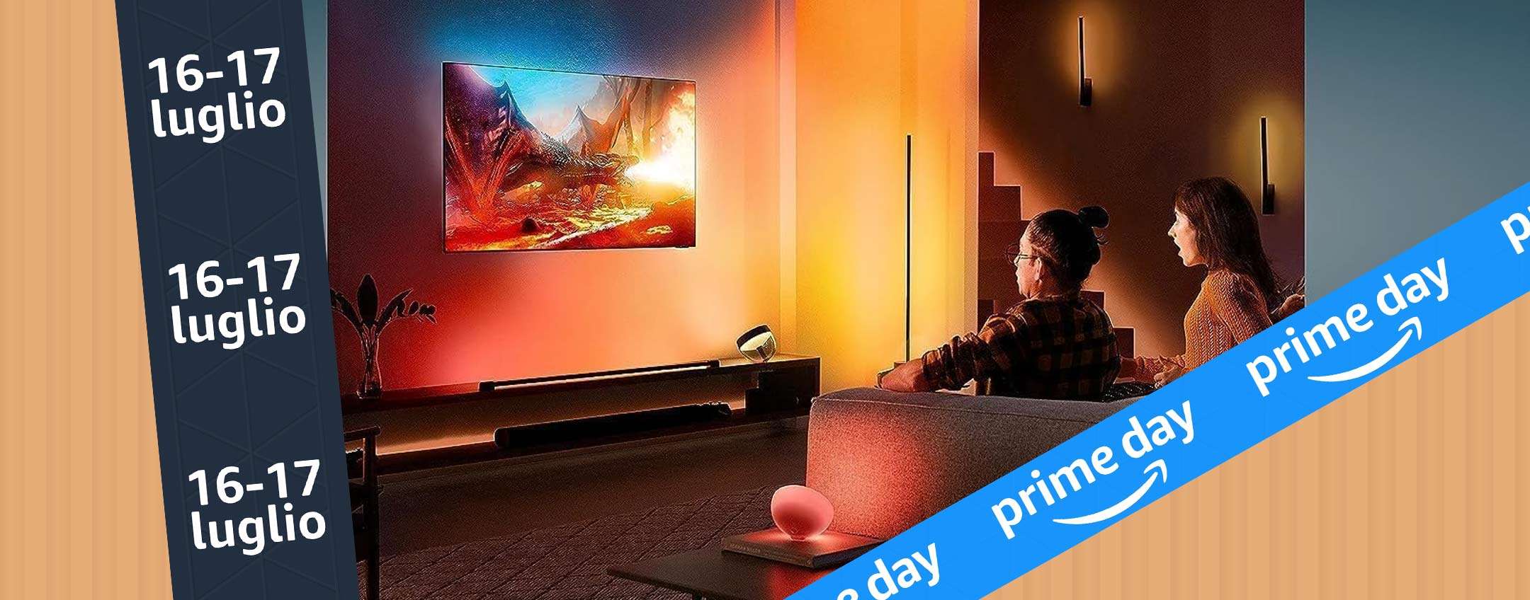 Prime Day: SCONTO ENORME sullo Starter Kit di Philips Hue