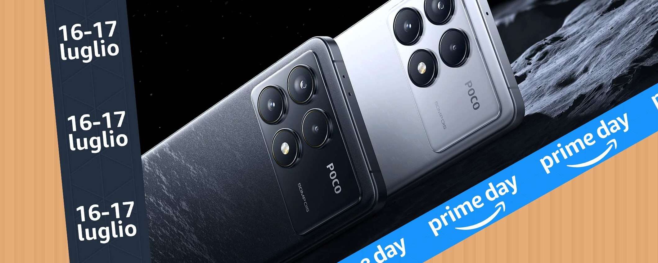 Prime Day: POCO F6 Pro a -80€ (Snapdragon 8, 12/512GB, 120W)