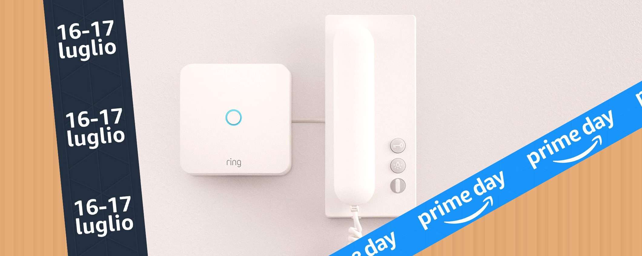 PREZZO STRACCIATO per Ring Intercom al Prime Day (-55%)