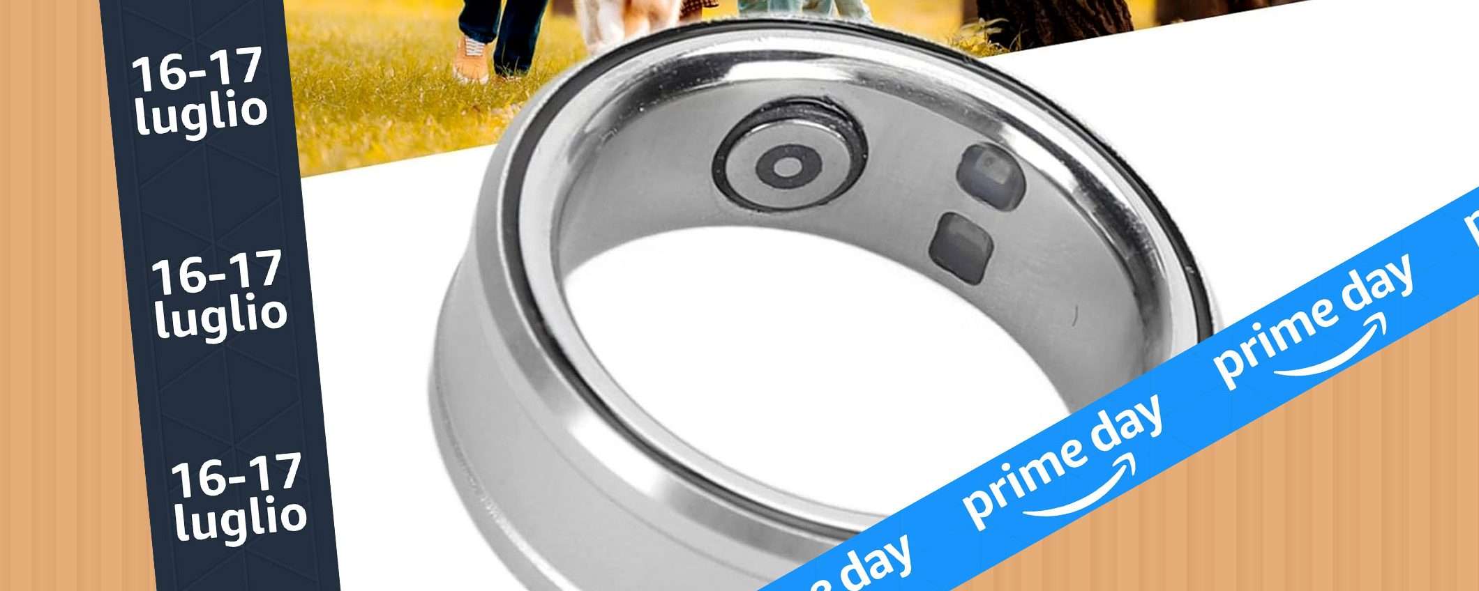 Prime Day: lo smart ring è in offerta (NFC, fitness, salute)