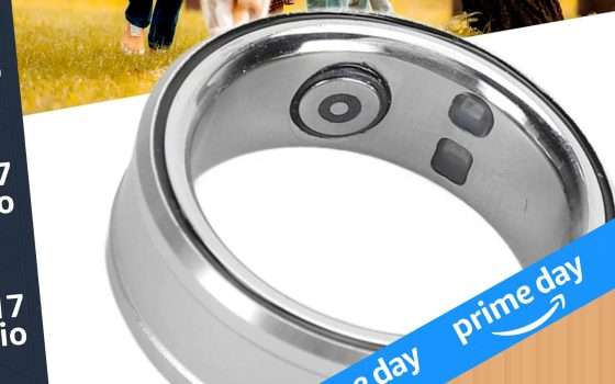 Prime Day: lo smart ring è in offerta (NFC, fitness, salute)