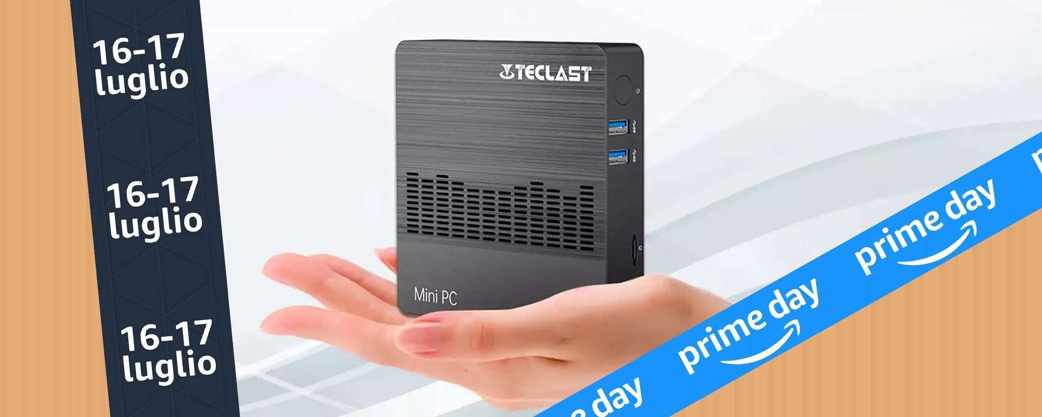 Mini PC a 79€ per il Prime Day: l'affare su Teclast N10