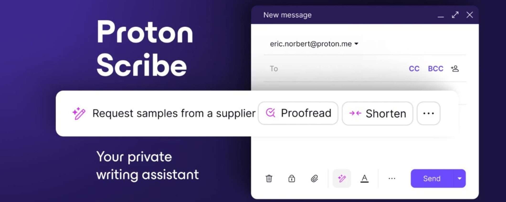 Proton lancia strumento AI per scrivere e-mail migliori