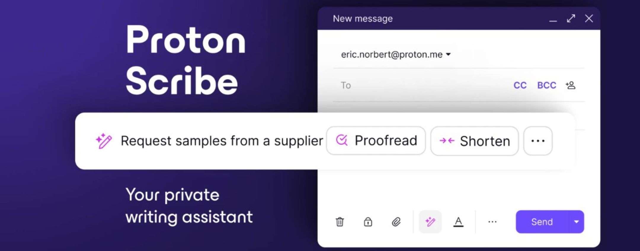 Proton lancia strumento AI per scrivere e-mail migliori