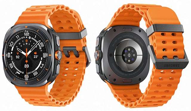 Il design del nuovo smartwatch Samsung Galaxy Watch Ultra