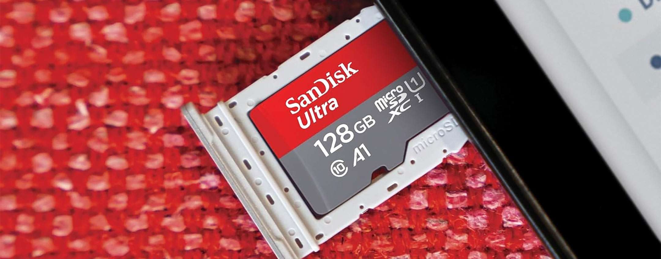 PREZZO STRACCIATO per microSD SanDisk 128 GB + adattatore