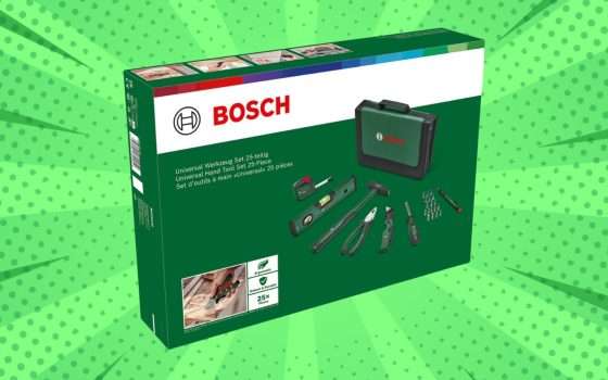 Set Bosch 25 Utensili in PROMO BOMBA al Prime Day