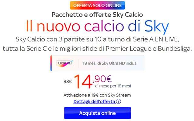 La promozione di Sky per calcio e Olimpiadi