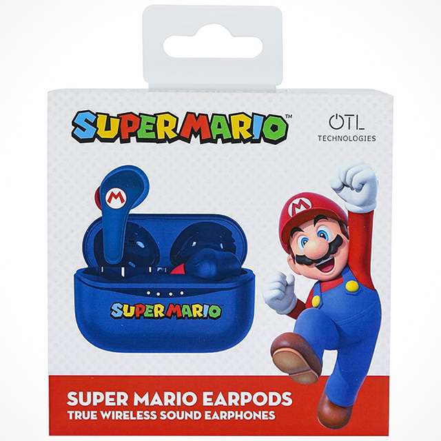 Gli auricolari wireless di Super Mario