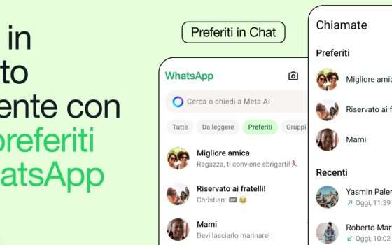 WhatsApp: i Preferiti per filtrare chat, gruppi e chiamate