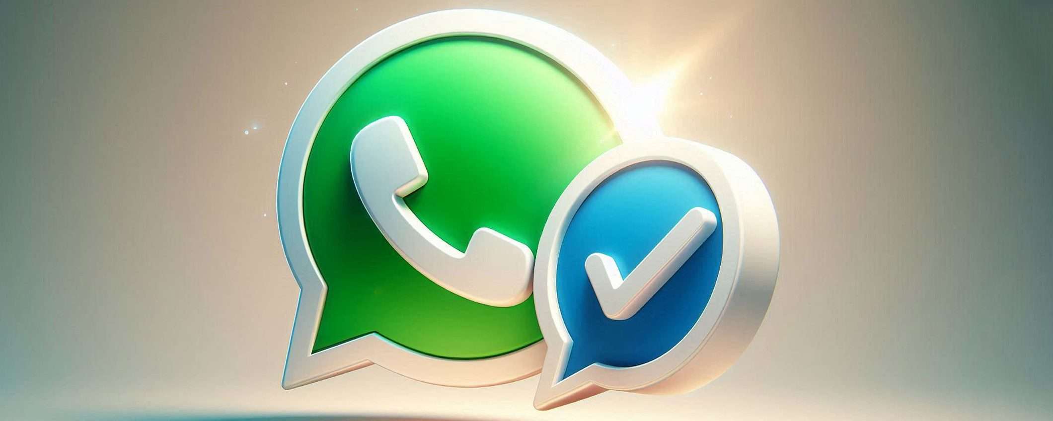 WhatsApp, arrivano altre spunte blu: cosa sono?