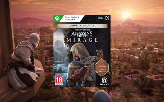 Assassin's Creed Mirage Launch Edition per Xbox One | Series X a soli 27€ in esclusiva Amazon
