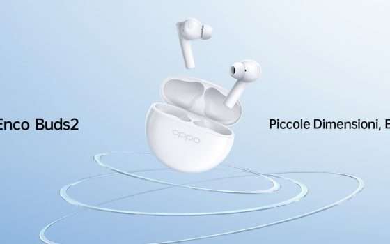 Auricolari OPPO Enco Buds2: MEGA sconto del 60% su Amazon