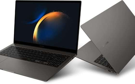 Samsung Galaxy Book3: alte caratteristiche tecniche a un prezzo MAI VISTO (-43%)