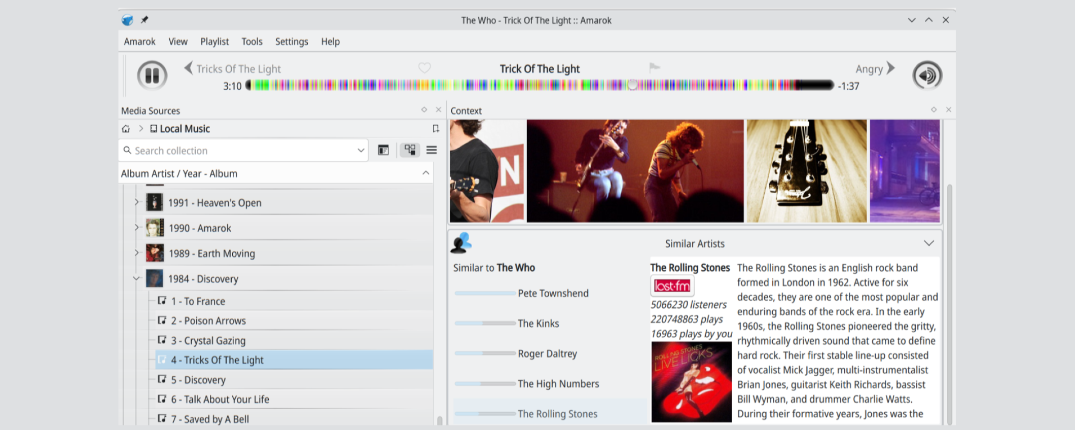 Amarok 3.1 rilasciato con plugin Last.fm aggiornato e molto altro