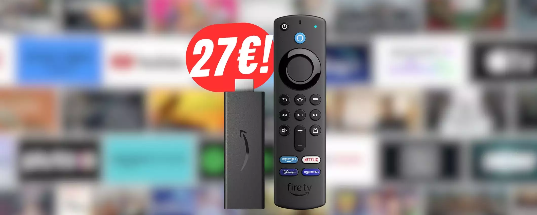 La Fire TV Stick di Amazon è in SCONTO del 38%!