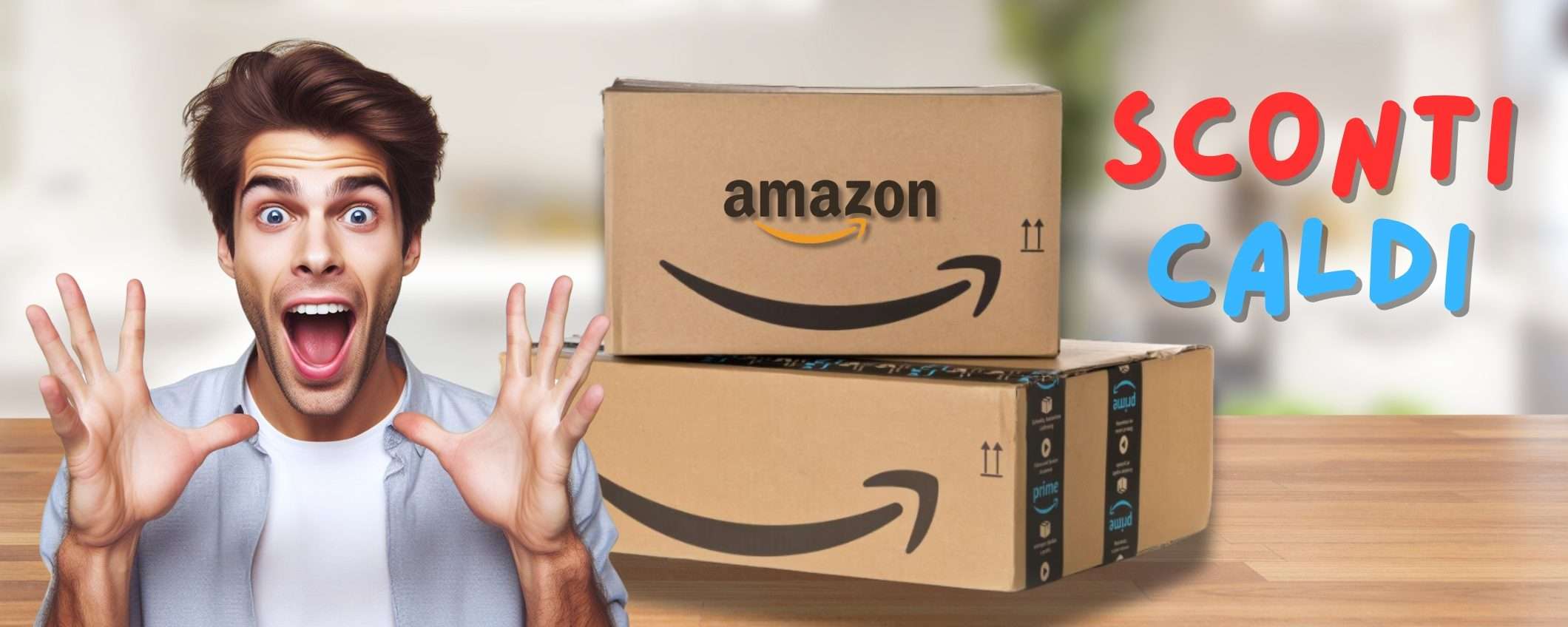 10 sconti CALDI che alzano la temperatura su Amazon: imperdibili