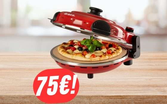 Prepara la pizza in casa col FORNO Ariete (costa solo 75€, ma per poco tempo!)