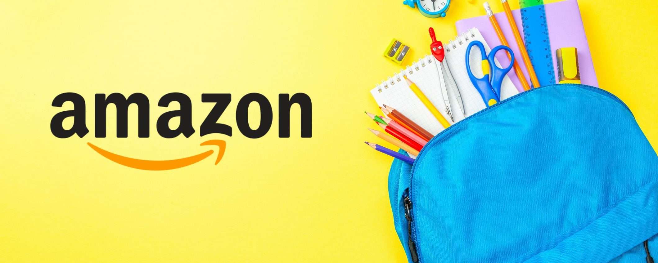 Back to School Amazon: nuovi sconti, ecco i prodotti da NON PERDERE