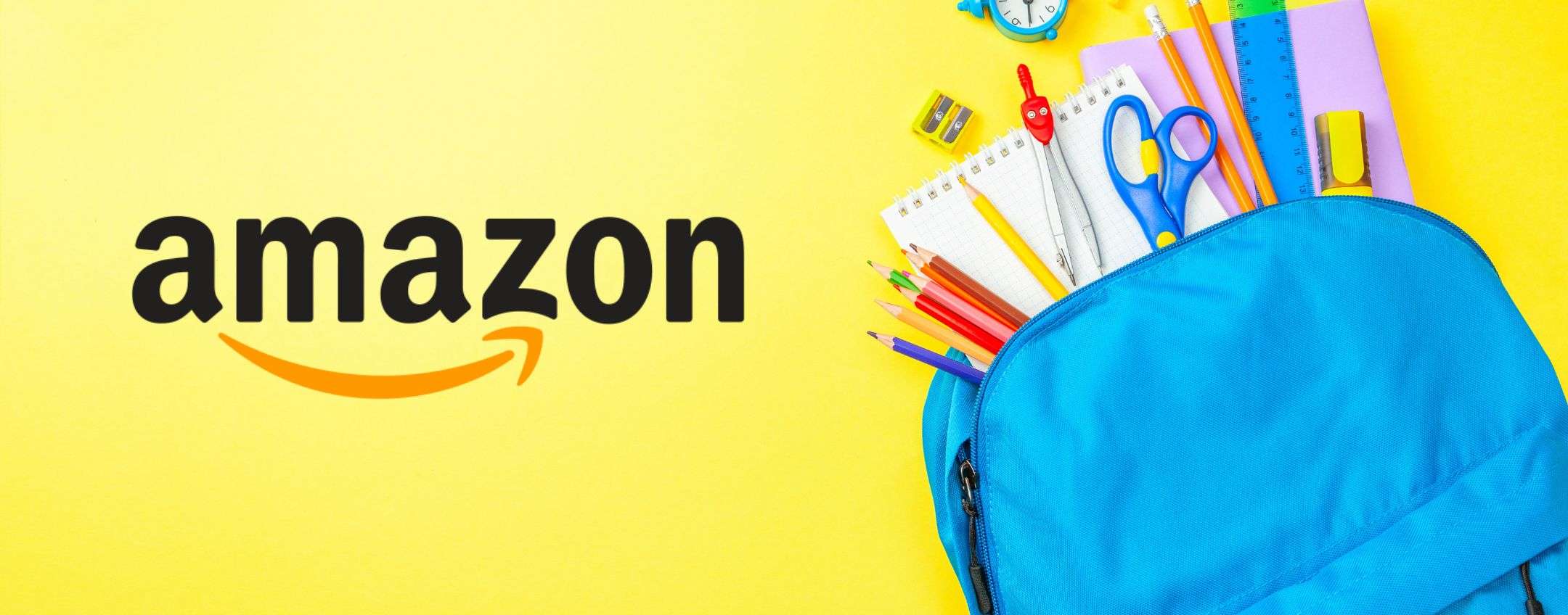 Back to School Amazon: nuovi sconti, ecco i prodotti da NON PERDERE