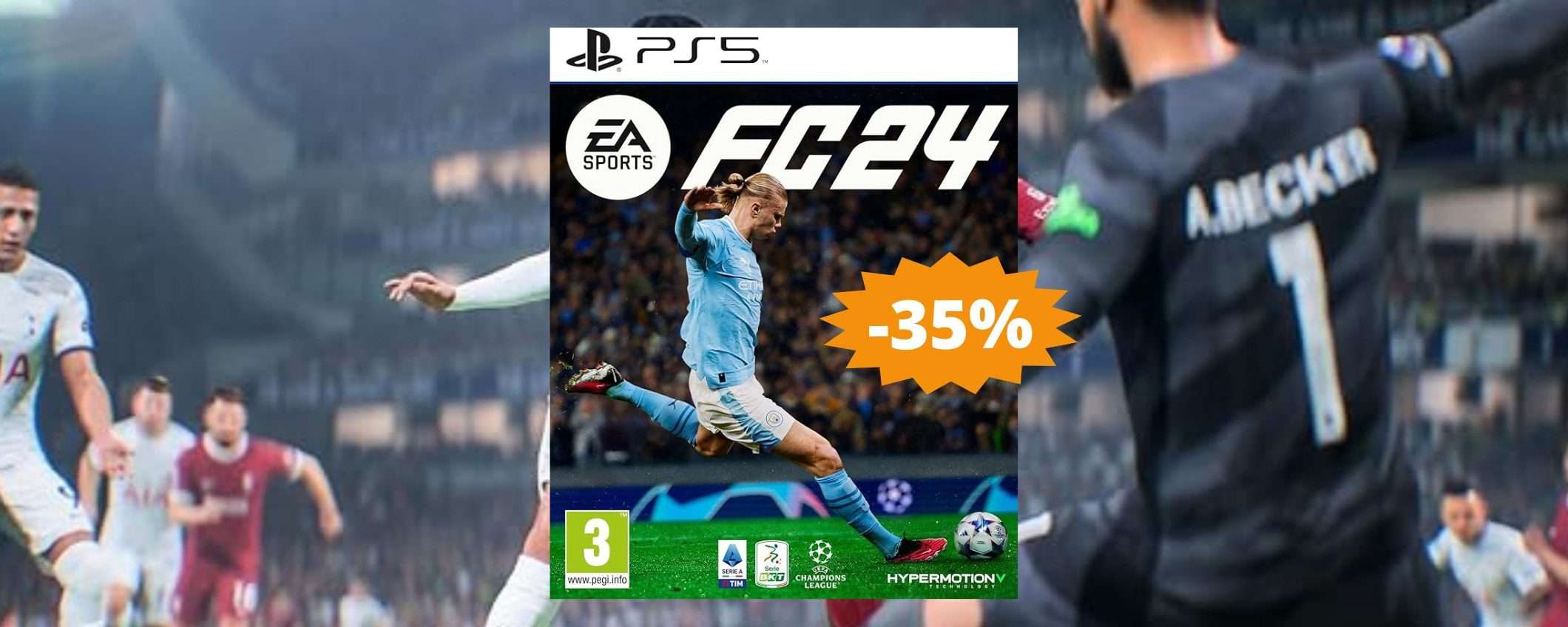 EA SPORTS FC 24 per PS5: un AFFARE da non perdere (-35%)