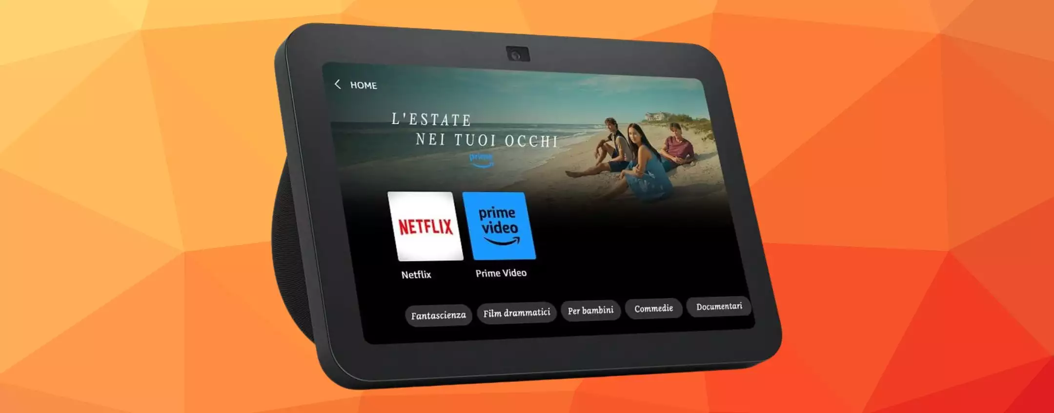 Echo Show 8: il modello 2023 è in offerta su Amazon (-32%)