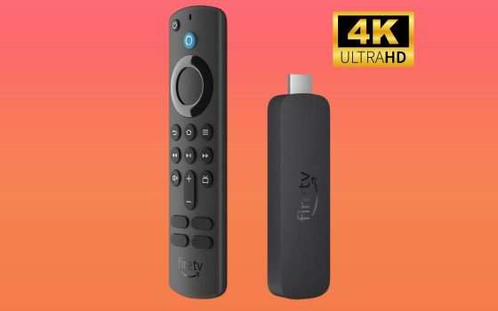 Fire TV Stick 4K: ritorna il maxi sconto al 46% su Amazon