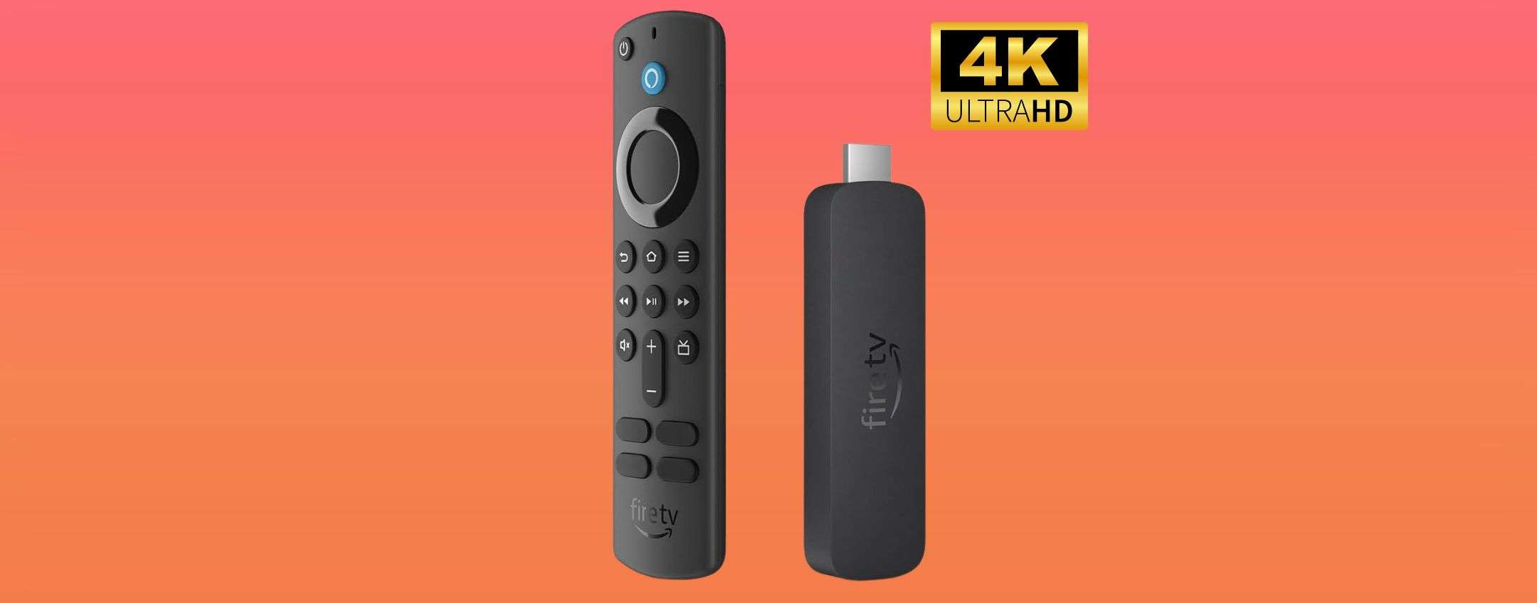 Fire TV Stick 4K: ritorna il maxi sconto al 46% su Amazon