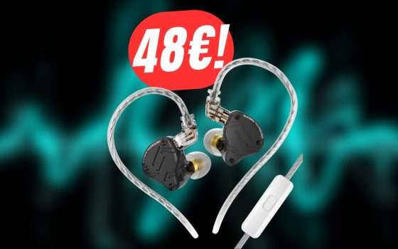 Questi AURICOLARI scontati a 48€ sono perfetti per chi di suono ne capisce!