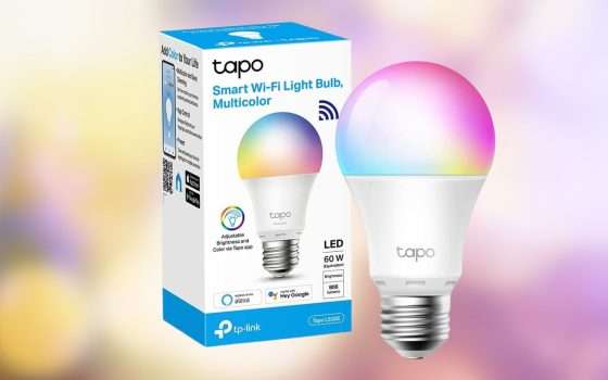 TP-Link Tapo L530E: solo 9,99€ per la lampadina smart WiFi (Amazon)