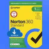 Norton 360 Standard: la licenza di 15 mesi a soli 15,99€ (offerta Amazon)