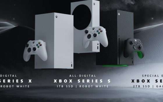 Xbox Serie X senza disco: novità hardware