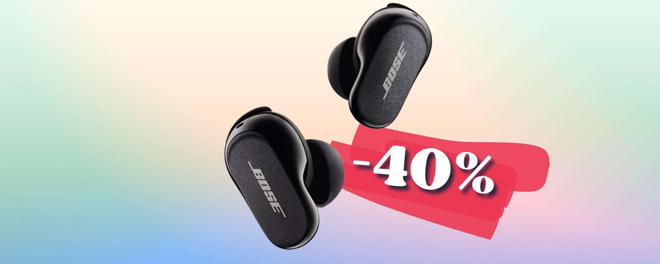 Silenzio ASSOLUTO e audio SUPREMO con questi auricolari TWS BOSE (-40%)