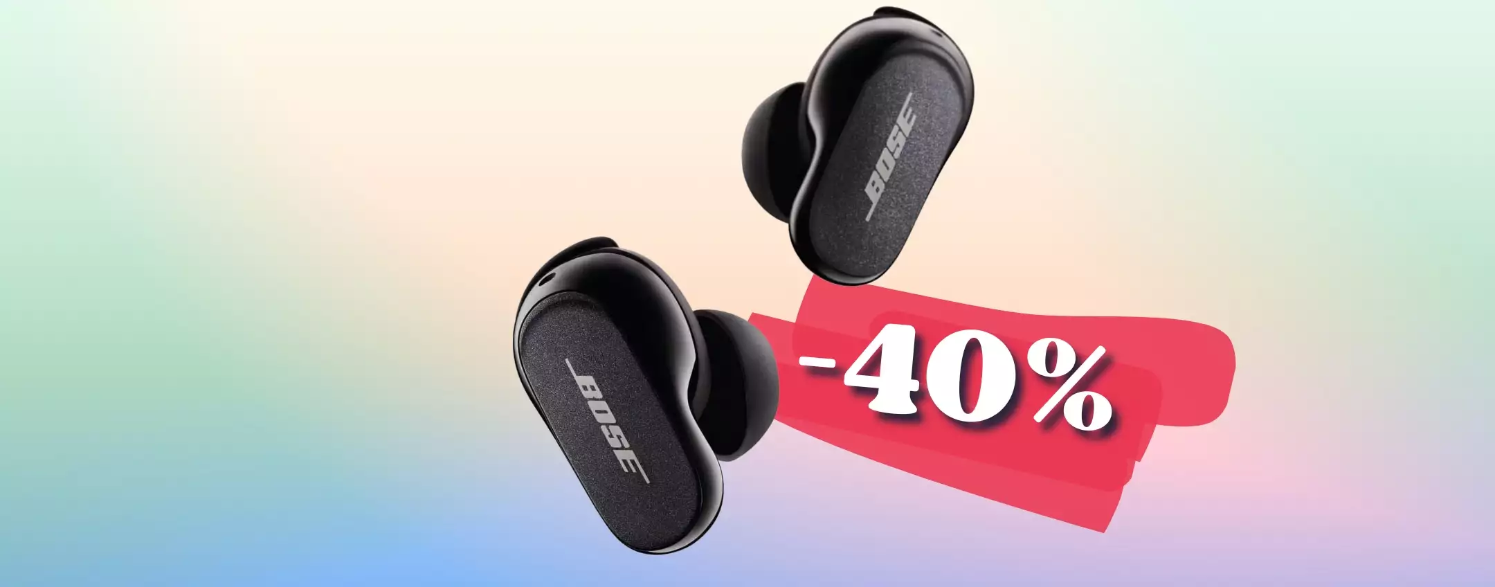 Silenzio ASSOLUTO e audio SUPREMO con questi auricolari TWS BOSE (-40%)