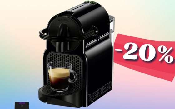 Nespresso Inissia è la macchinetta IDEALE per casa e ufficio: sconto