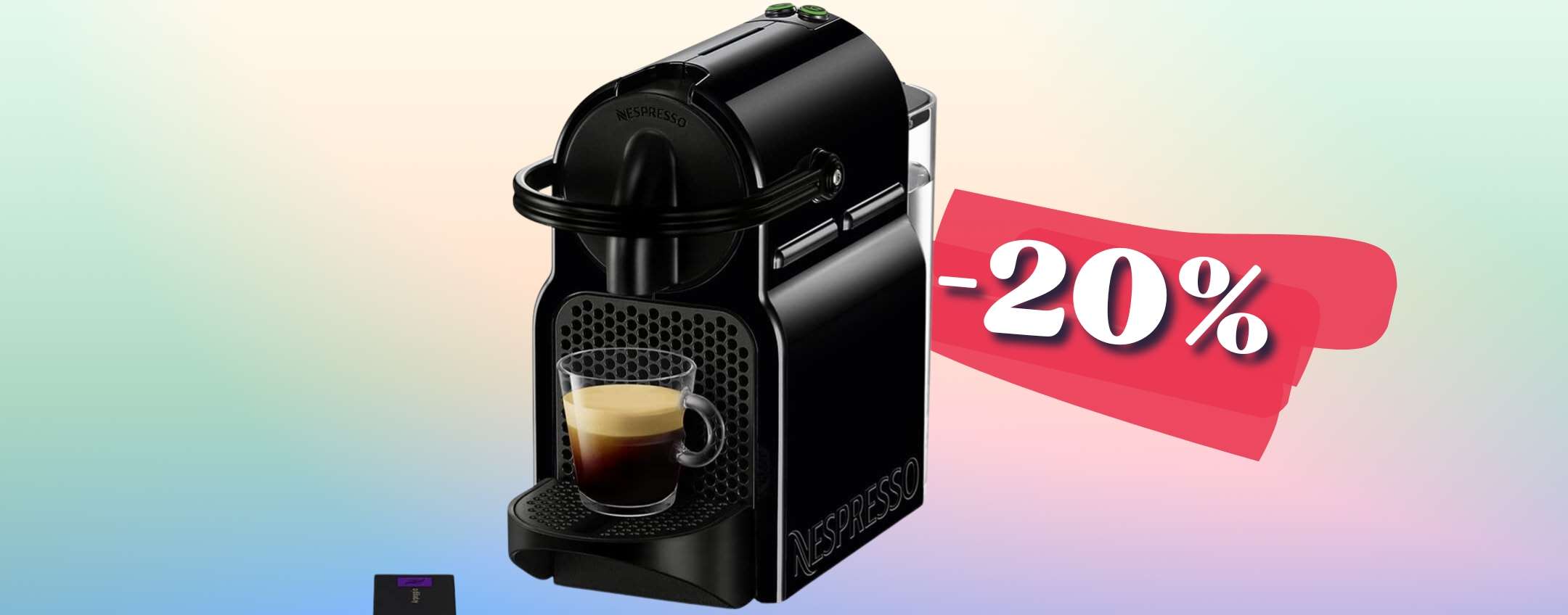 Nespresso Inissia è la macchinetta IDEALE per casa e ufficio: sconto