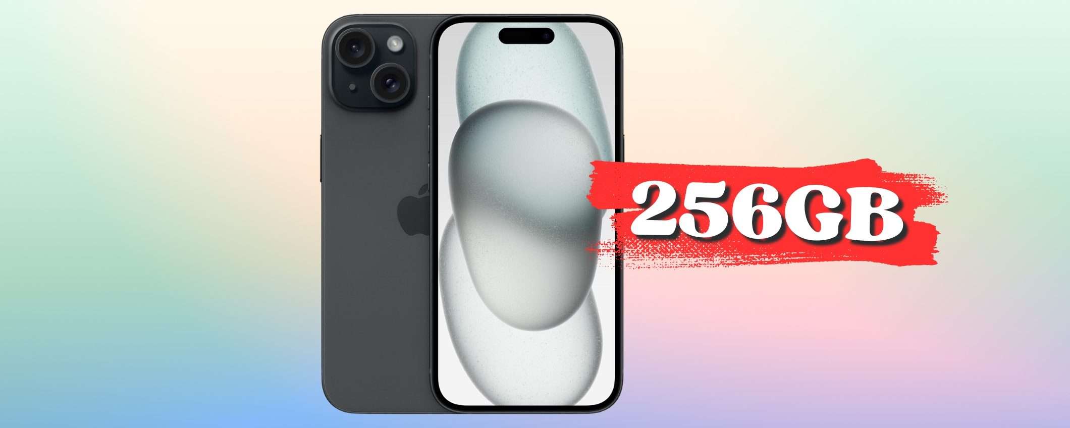 Apple iPhone 15 da 256GB di memoria scende sotto i 900€, occasione