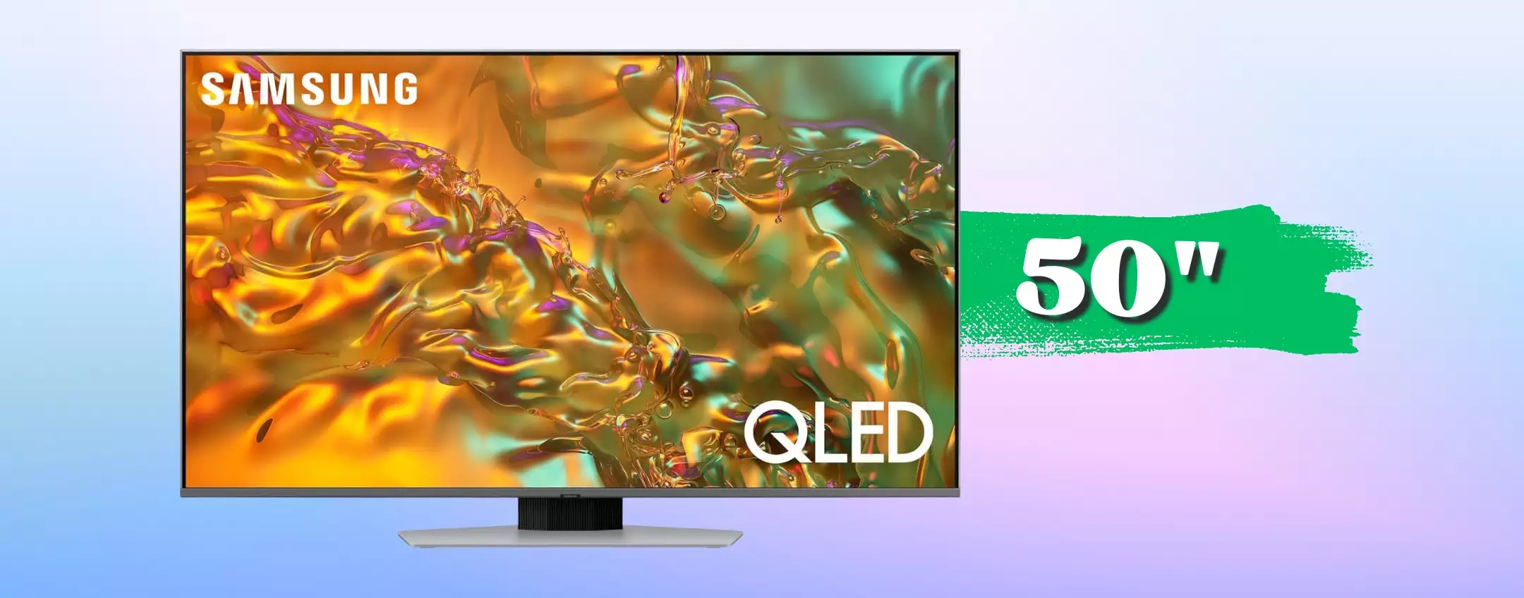 Smart TV 50″ firmata Samsung con risoluzione CINEMA, occasione