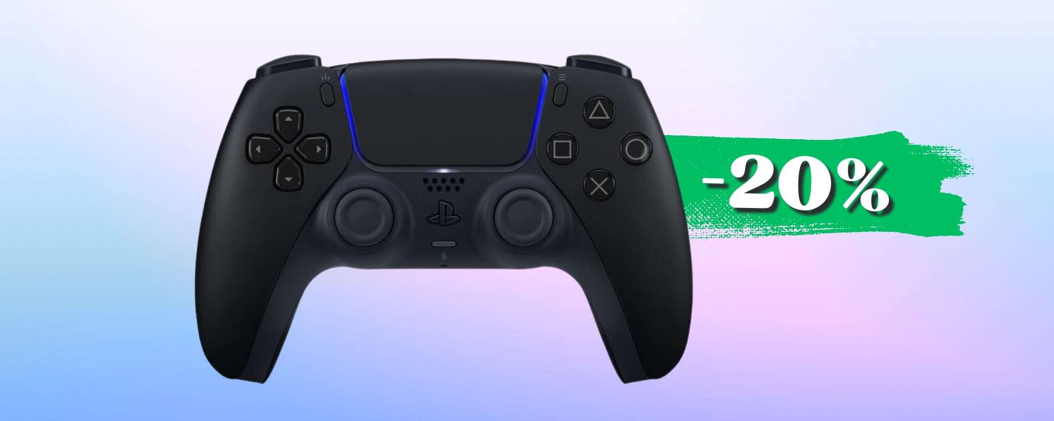 SONY DualSense in versione nera: un nuovo controller PS5 a soli 55€