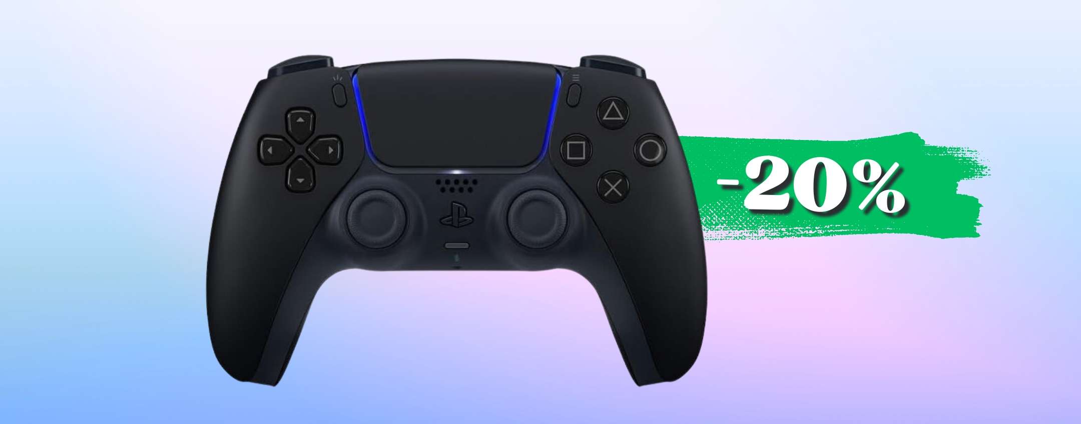 SONY DualSense in versione nera: un nuovo controller PS5 a soli 55€