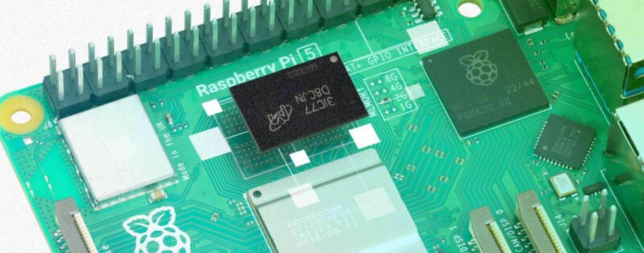 Raspberry Pi 5: nuova versione con 2 GB di RAM