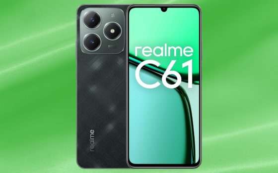 realme C61 sbarca in Italia: subito DISPONIBILE su Amazon