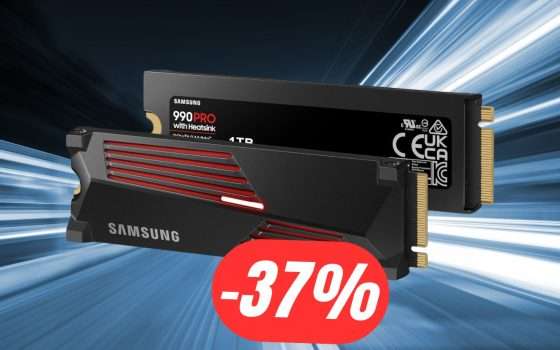 Aumenta la memoria e la velocità di PS5 o PC grazie all'SSD Samsung (-37%!)