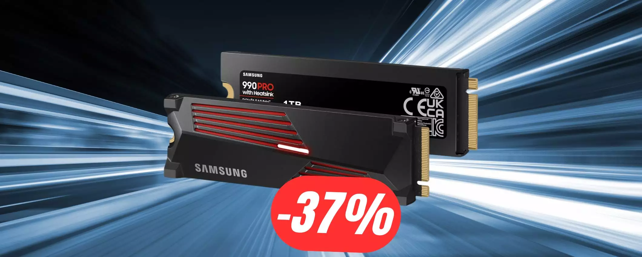 Aumenta la memoria e la velocità di PS5 o PC grazie all'SSD Samsung (-37%!)