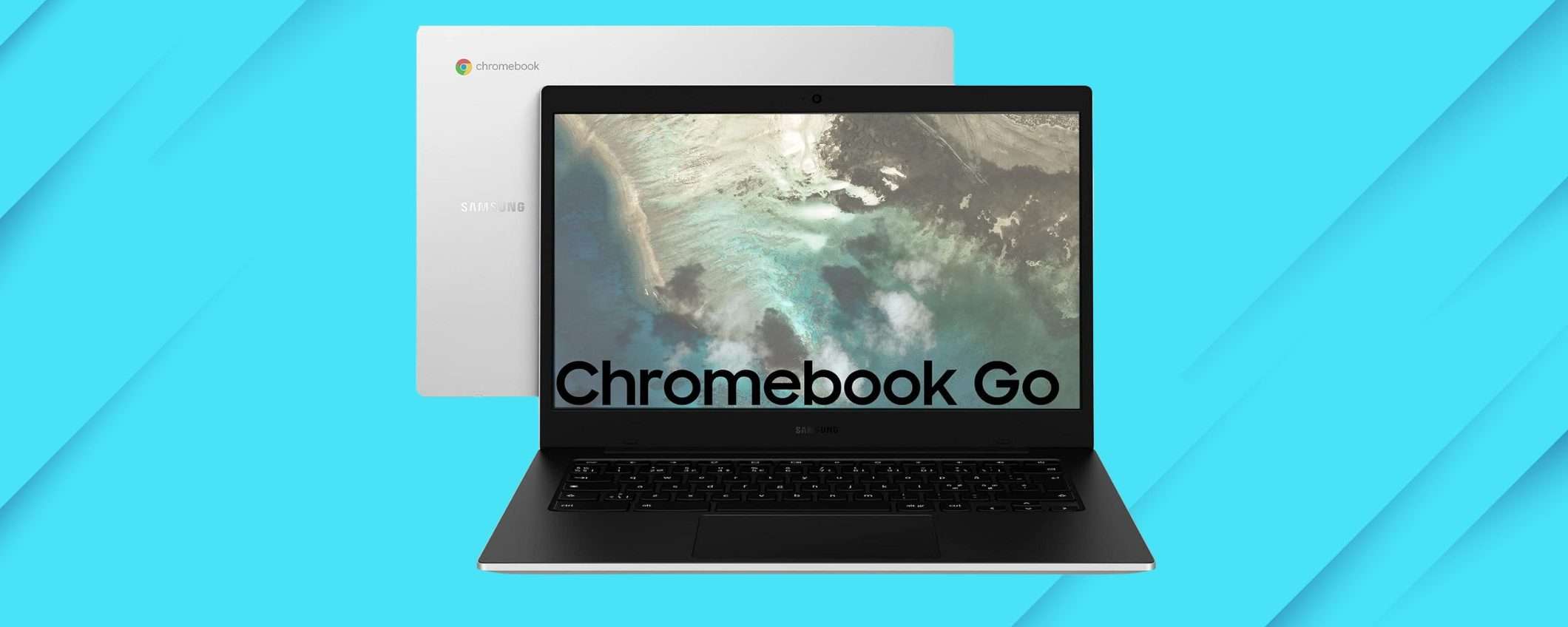 Il Chromebook di Samsung in OFFERTA su Amazon a 199€ (-50%)