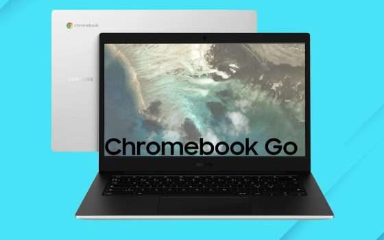 Il Chromebook di Samsung in OFFERTA su Amazon a 199€ (-50%)