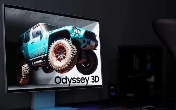 Samsung Odyssey 3D: monitor gaming fino a 37 pollici