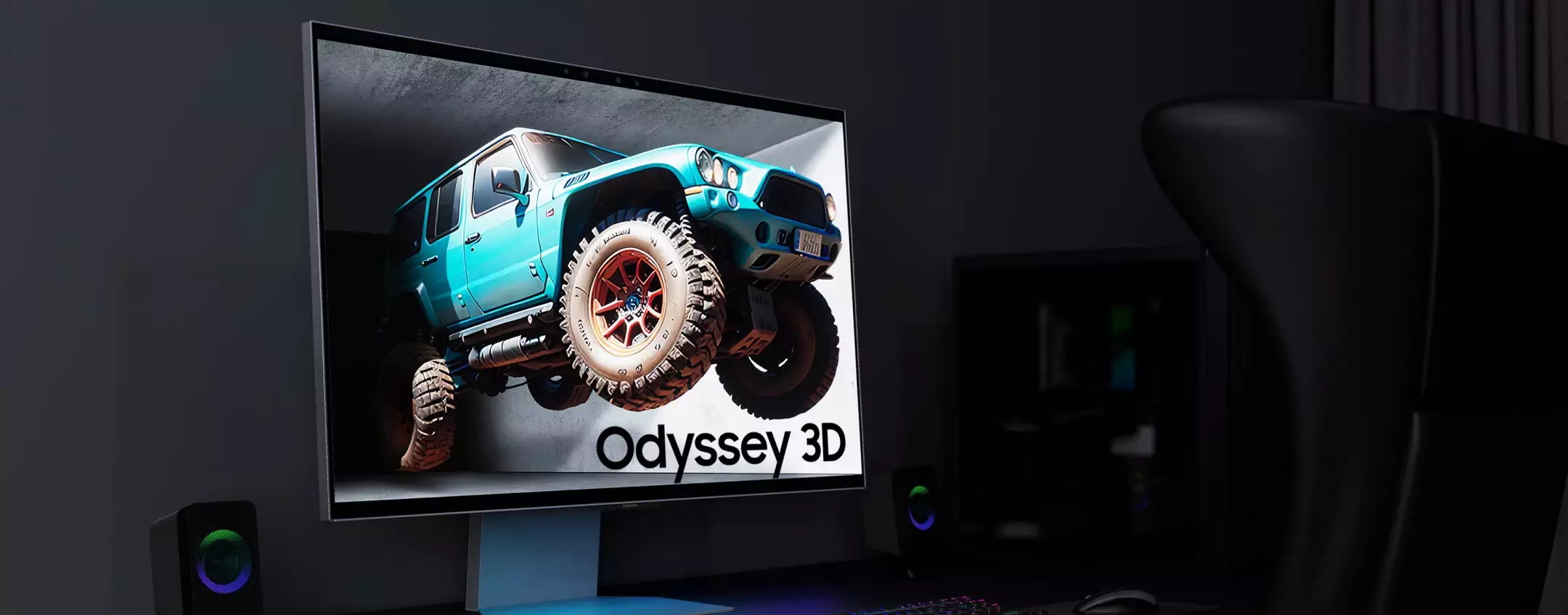 Samsung Odyssey 3D: monitor gaming fino a 37 pollici